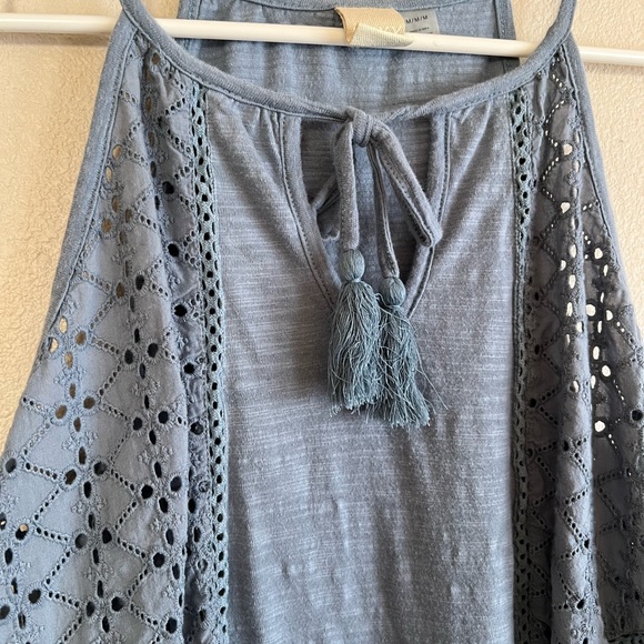 Short Blue Roxy Beach Dress - Picture 2 of 4